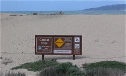 Highway 1 at Carmel River State Beach