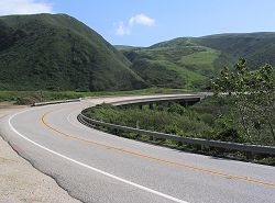 Highway 1 at Little Sur River Bridge