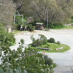 Entry to Andrew Molera State Park from Highway 1