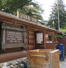 General store at Big Sur River Inn