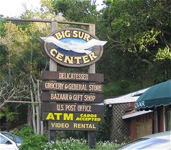 Big Sur Center and Loma Vista vicinity