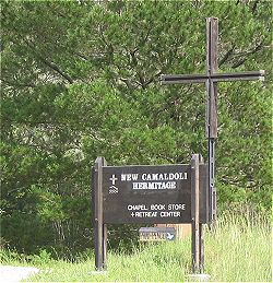 Road to New Camaldoli Hermitage