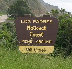 Highway 1 at Mill Creek Day Use Area