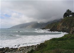 Looking north from Mill Creek Day Use Area