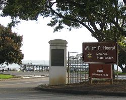 Hearst State Beach near Highway 1