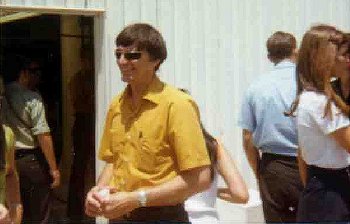 Dr. Chambers; Kim at right in profile