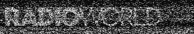 Shortwave Radiogram image